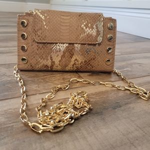 [NEW] Metallic Snake Wallet/Cross-body